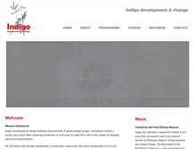 Tablet Screenshot of indigo-dc.org